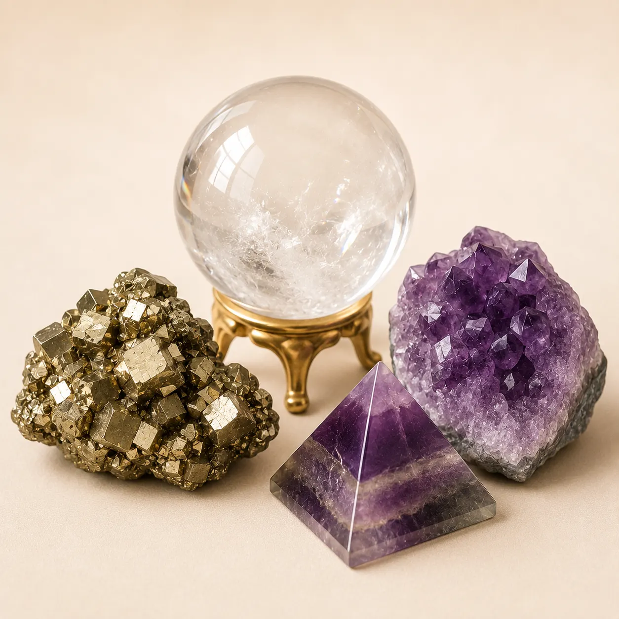 Crystals & Pyramids