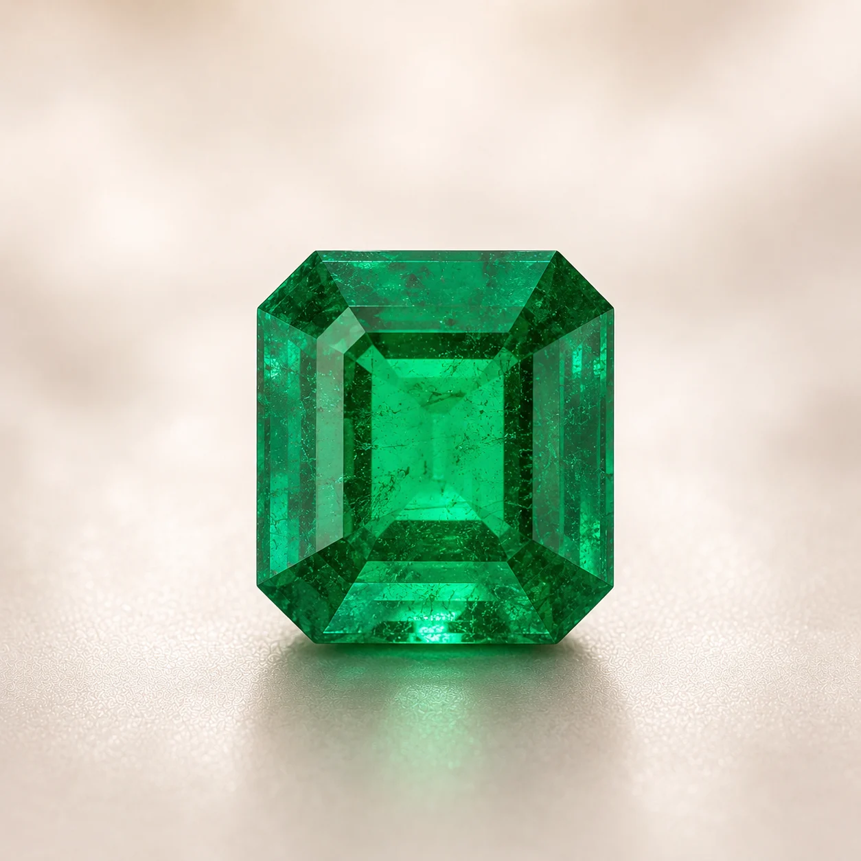 Certified Emerald Panna Gemstone for Mercury